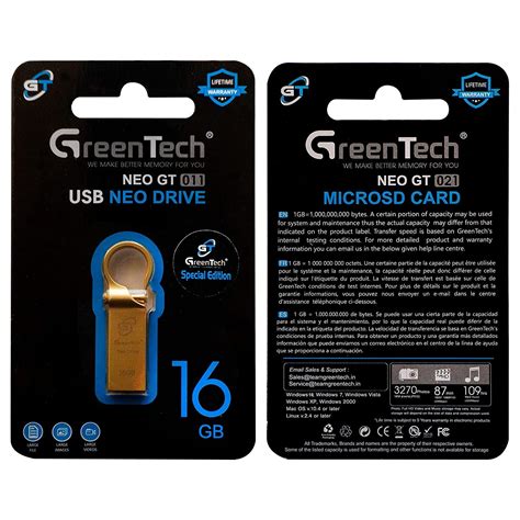 GREEN TECH USB NEO Pen Drive USB Pen Drive/Flash Drive with Metal Body ...