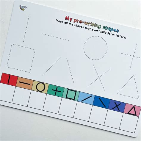 Image result for Pre Writing Shapes