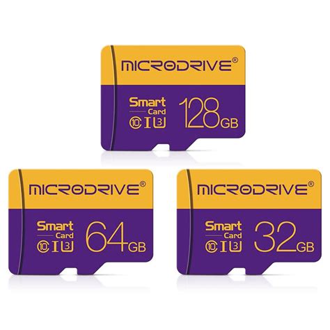 Microdrive Class 10 TF Memory Card 128G 64G 32G U3 High Speed Smart ...