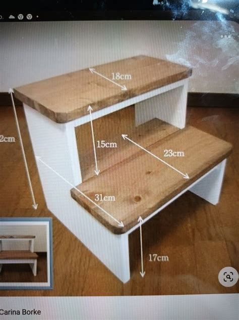 Image result for How to Build a 2 Step Stool