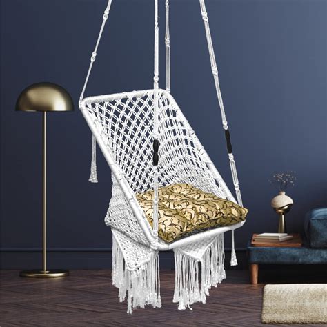 Patiofy Premium Square Swing for Adults for Home/Swing for Balcony ...