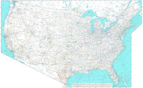 FAA Chart: U.S. IFRVFR Low Altitude Planning Chart India | Ubuy