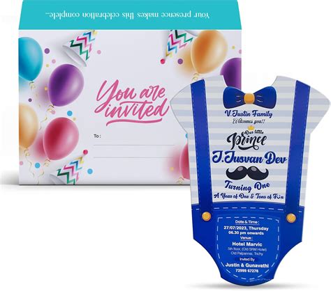 CUSTOM BIRTHDAY PARTY INVITATION CARDS FOR KIDS SET OF 20 PERSONALIZED ...