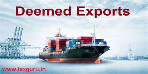 GST- Deemed Exports & Obligation to furnish information return