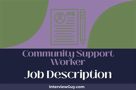 Community Support Worker 的图像结果