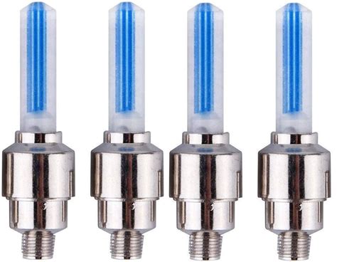 ShreNik Cycle Tyre Valve Cap Light LED Wheel Light for Bike Car Bicycle ...