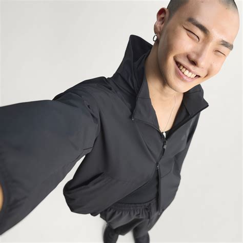 Clothing - ADIDAS Z.N.E. WOVEN TRACK TOP - Black | adidas Oman