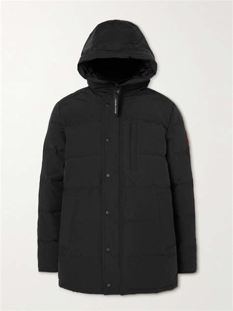 Carson Quilted Shell Hooded Down Parka