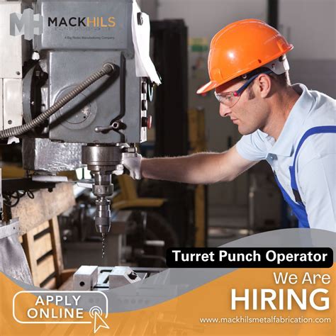 Turret Punch Operator (1st Shift) - Mack Hils Metal Fabrication | Mack Hils Metal Fabrication