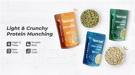 Buy Edamame Beans Online | Healthy High Protein Snacks – Green Gainz