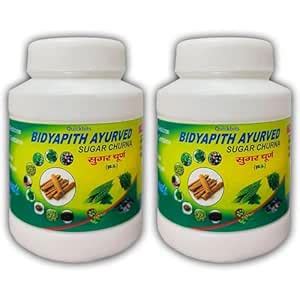 Buy bidyapith ayurved sugar churna 100gm Pack of 2 Online at Low Prices ...