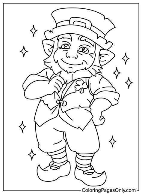40+ Leprechaun Coloring Pages - Free Printable PDF & Online Coloring