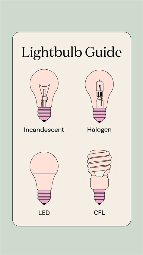 Image result for Types of Light Bulbs Explained