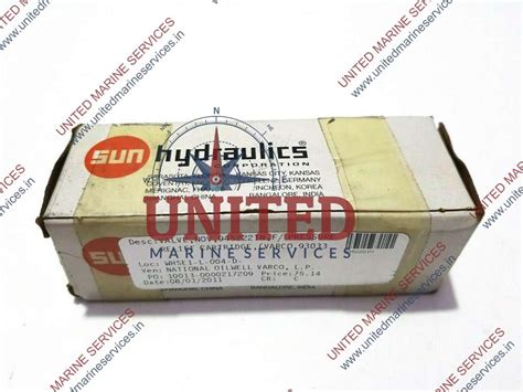SUN HYDRAULICS RDFA-LAN RELIEF CARTRIDGE PRESSURE VALVE RDFALAN ...