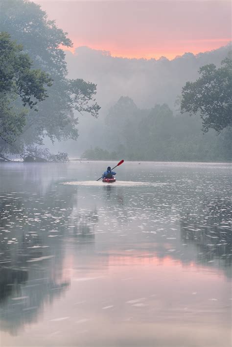 Paddling in Mist | Gasconade River in Missouri | bobc4 | Flickr