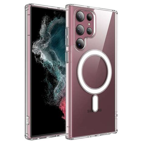 Solimo Thermoplastic Polyurethane Magsafe Back Cover for Samsung Galaxy ...