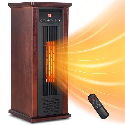 Amazon.com: Lifeplus 1500W Electric Infrared Space Heater, Quartz ...