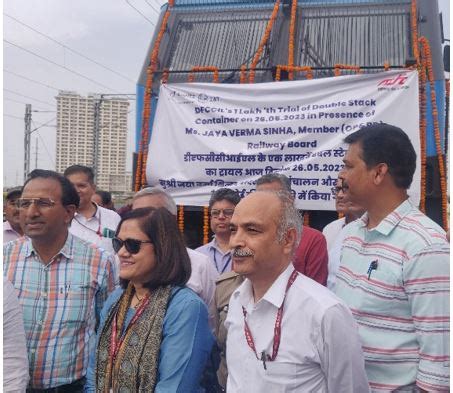 Dedicated Freight Corridor achieves milestone of running 1 lakh trains