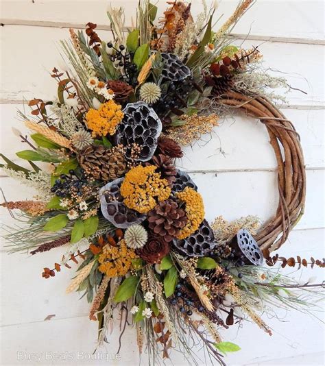 fall rustic wreaths