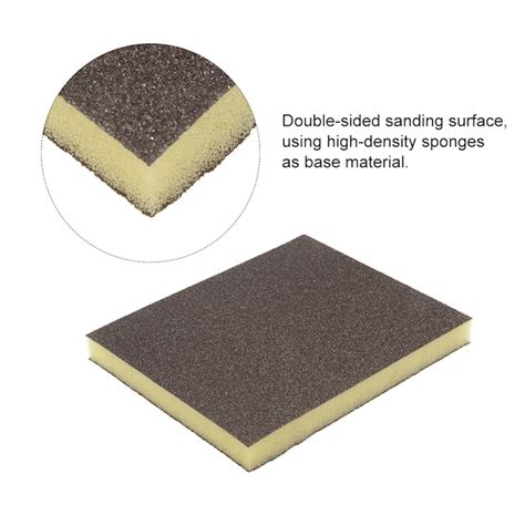 Unique Bargains Sanding Sponge Sanding Blocks 80-Grits Coarse Grit Sand ...
