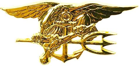 Naval Special Warfare Insignia Pin US Navy SEAL Team Trident Military ...