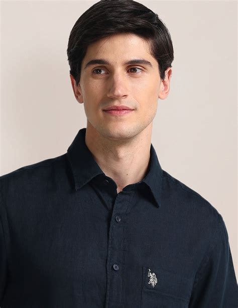Solid Tailored Fit Shirt – U.S. Polo Assn. India