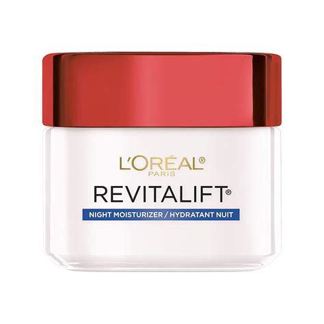 L'Oreal Paris Paraben-Free, Non-Comedogenic, Revitalift Anti-Aging Face ...