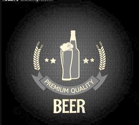 啤酒商标图标设计图片素材-编号08310435-图行天下