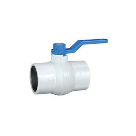 Mfa Arrow Plastic UPVC Ball Valve Long Handle, White (Size: 1"-Inches ...