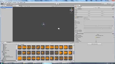 Audio Source Unity 的图像结果