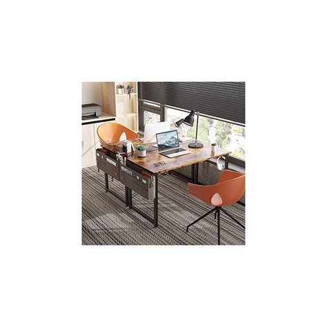 Buy ODK Computer Writing Desk 39 inch, Sturdy Home Office Table, Work ...