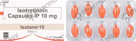 Isotane 10 MG Capsule (10): Uses, Side Effects, Price & Dosage | PharmEasy