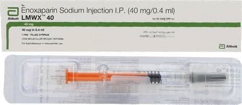 Lmwx 40 Injection: Uses, Side Effects, Price, Dosage & More Info ...