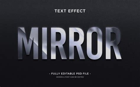 Image result for Mirror Text Effect