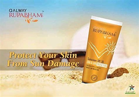 RUPABHAM Sunscreen SPF 30 UVA & UVB PROTECTION. 100ml : Amazon.in: Beauty