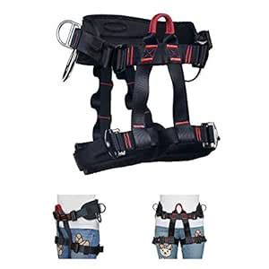 Buy HEEJO Thicken Climbing Harness, Protect Waist Safety Harness, Wider ...