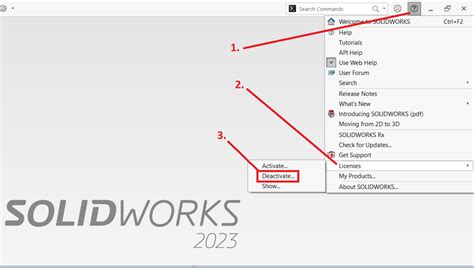 Image result for Deactivate SolidWorks License