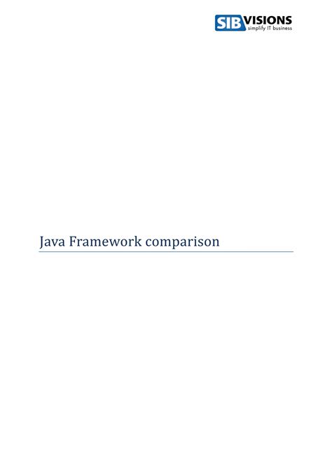 Image result for Plain Java vs Framework Program