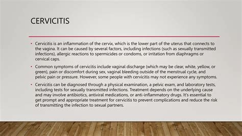 Disease of Uterine Cervix and Various Cytology Tests.pptx | Sexual ...