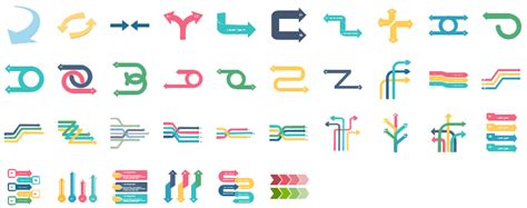 Más de 100 elementos infográficos en forma de flecha para mejorar el ...