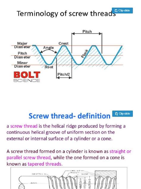Screw Thread Measurement PART-1 | PDF | Screw | Mechanical Engineering