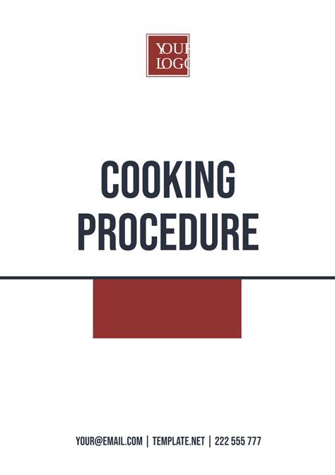 Cooking Procedure 的图像结果