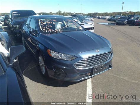 Информация о 3FA6P0LU9KR101261 FORD FUSION HYBRID 2019 Blue Hybrid
