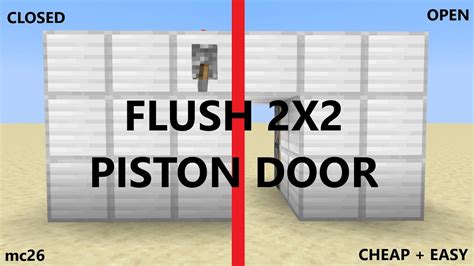 Image result for 2X2 Flush Piston Door 2-Way Java Tutorial