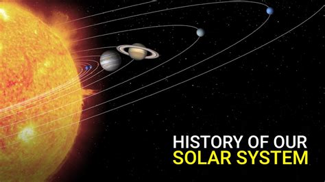 Solar System History 的图像结果