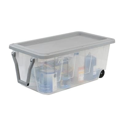 Tote Wheels Plastic Storage Containers at Lowes.com
