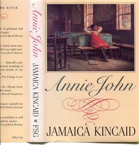 Annie John by Kincaid, Jamaica: Fine Hardcover (1985) 1st Edition ...
