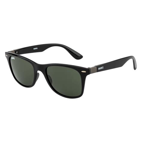 Buy MAGNEQ Square Shaped Green Polarized Unisex Sunglasses (M) Online
