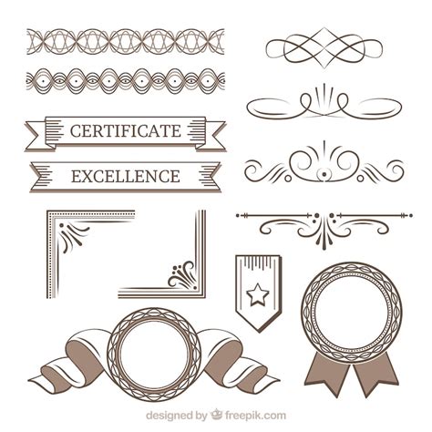 Certificate ribbon Vectors - Download Free High-Quality Vectors from ...