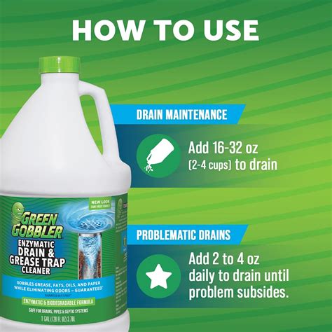 Green Gobbler Enzyme Drain Cleaner | Controls Foul India | Ubuy